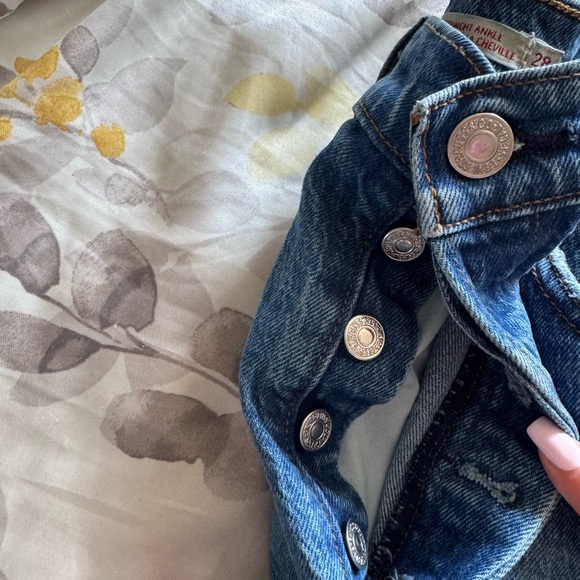 RIBCAGE STRAIGHT ANKLE LEVIS - Picture 6 of 6